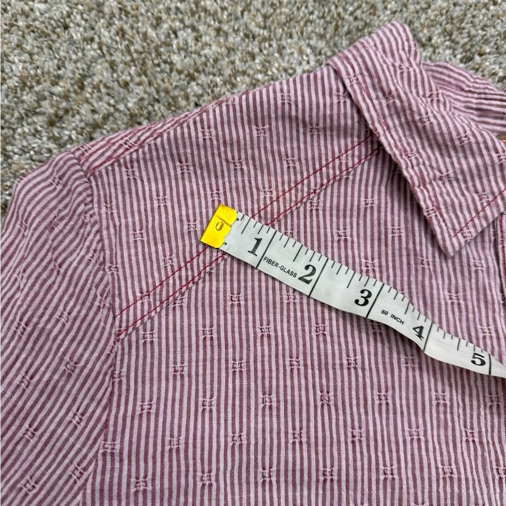 Free People No Limits Stripe Stretch
Cotton Shirt - Picture 13 of 16